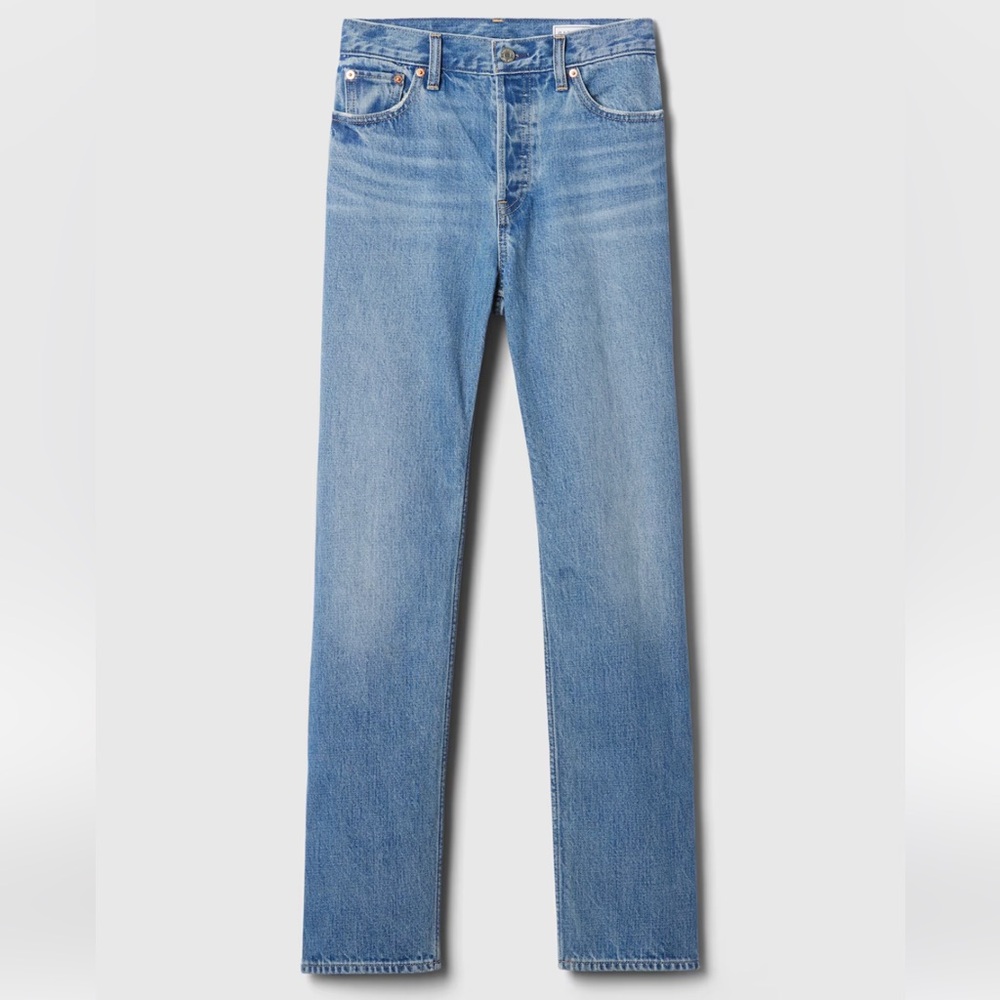 GAP 90s Straight High Rise Jeans